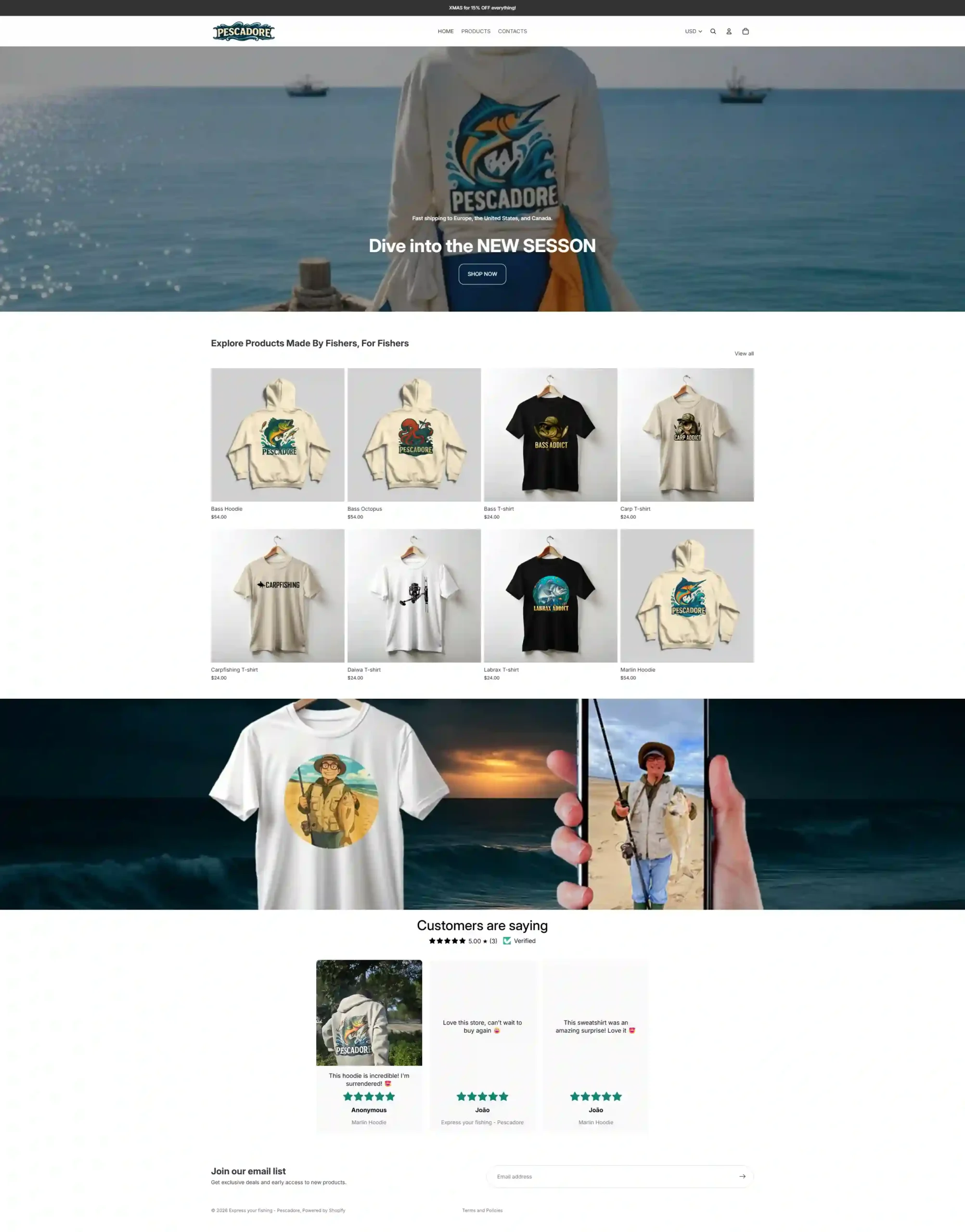 Criação lojas online em Shopify